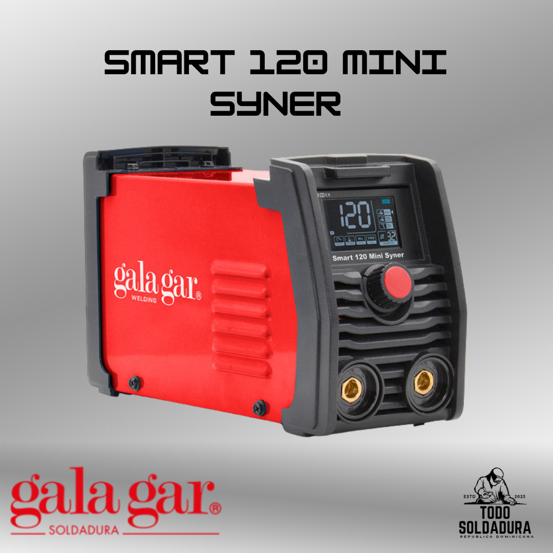 equipos profesionales - Maquina de Soldar Inverter Smart 120 Mini Syner