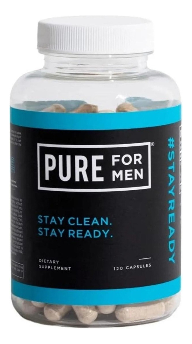 Salud y Equipamiento Médico - Pure For Men Fibra 120 Capsulas - - Unidad A $1766 3