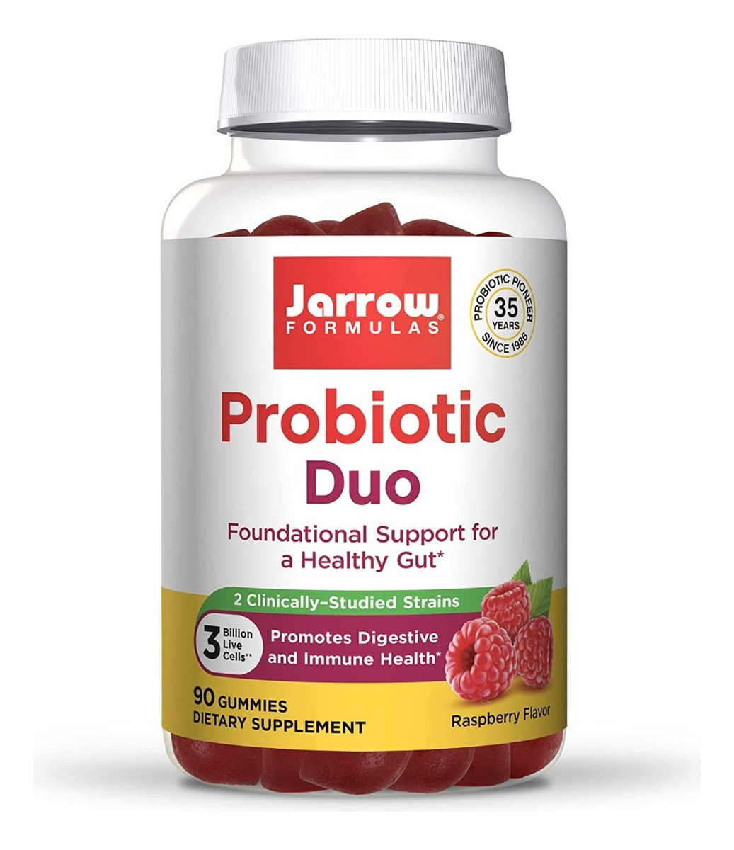 Salud y Equipamiento Médico - Duo Probioticos 90 Gomas Jarrow - - Unidad A $2288