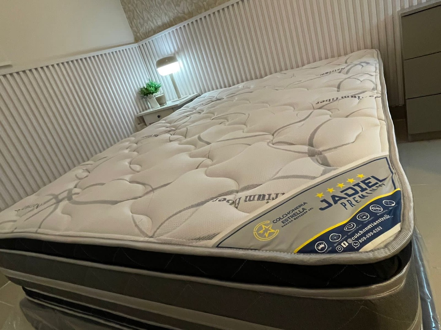 muebles y colchones - colchon doble pillow top premiun full 54" 1