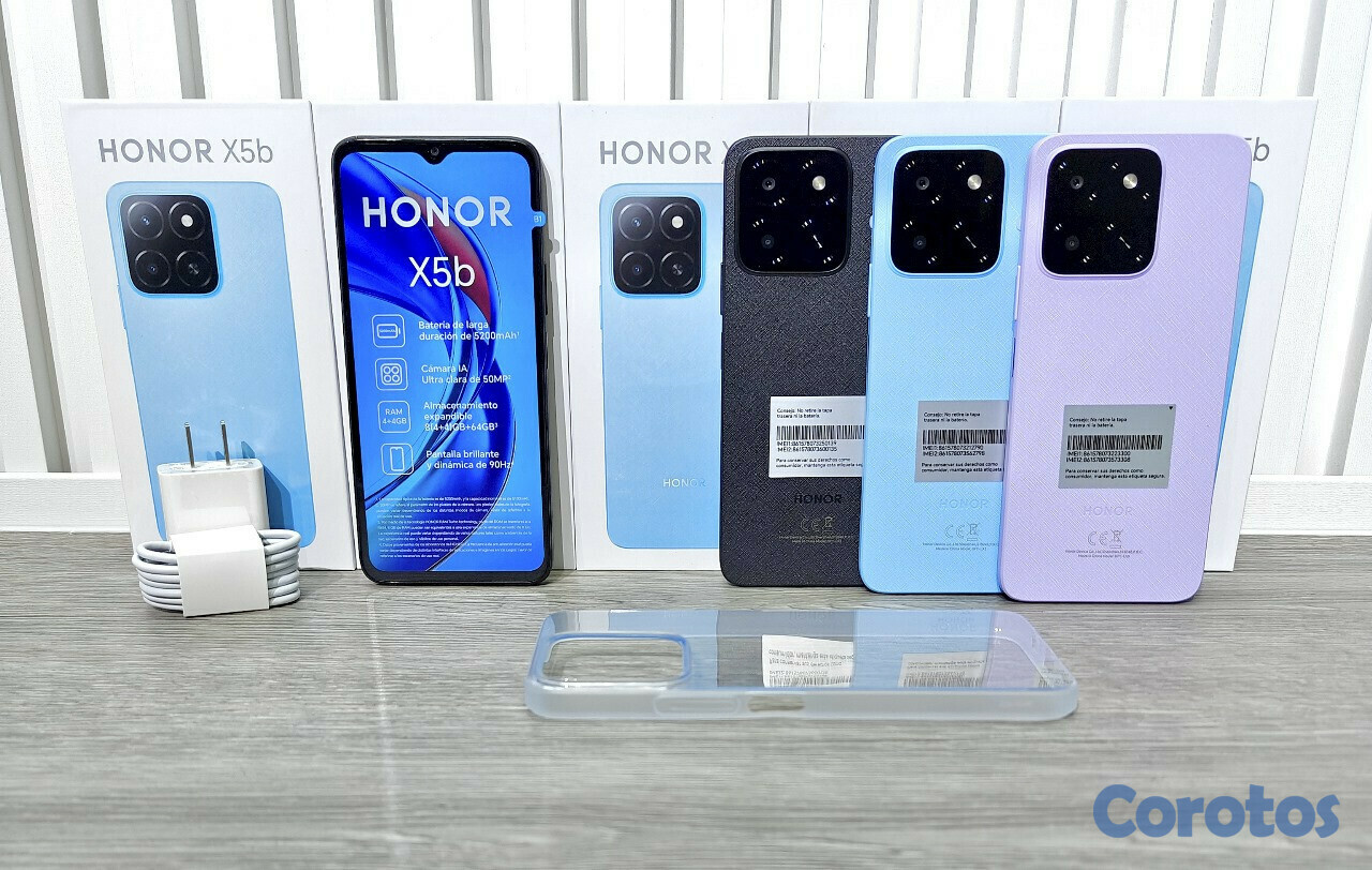 celulares y tabletas - 
HONOR X5B 64GB,8GB RAM NUEVO DE CAJA DESBLOQUEADO
