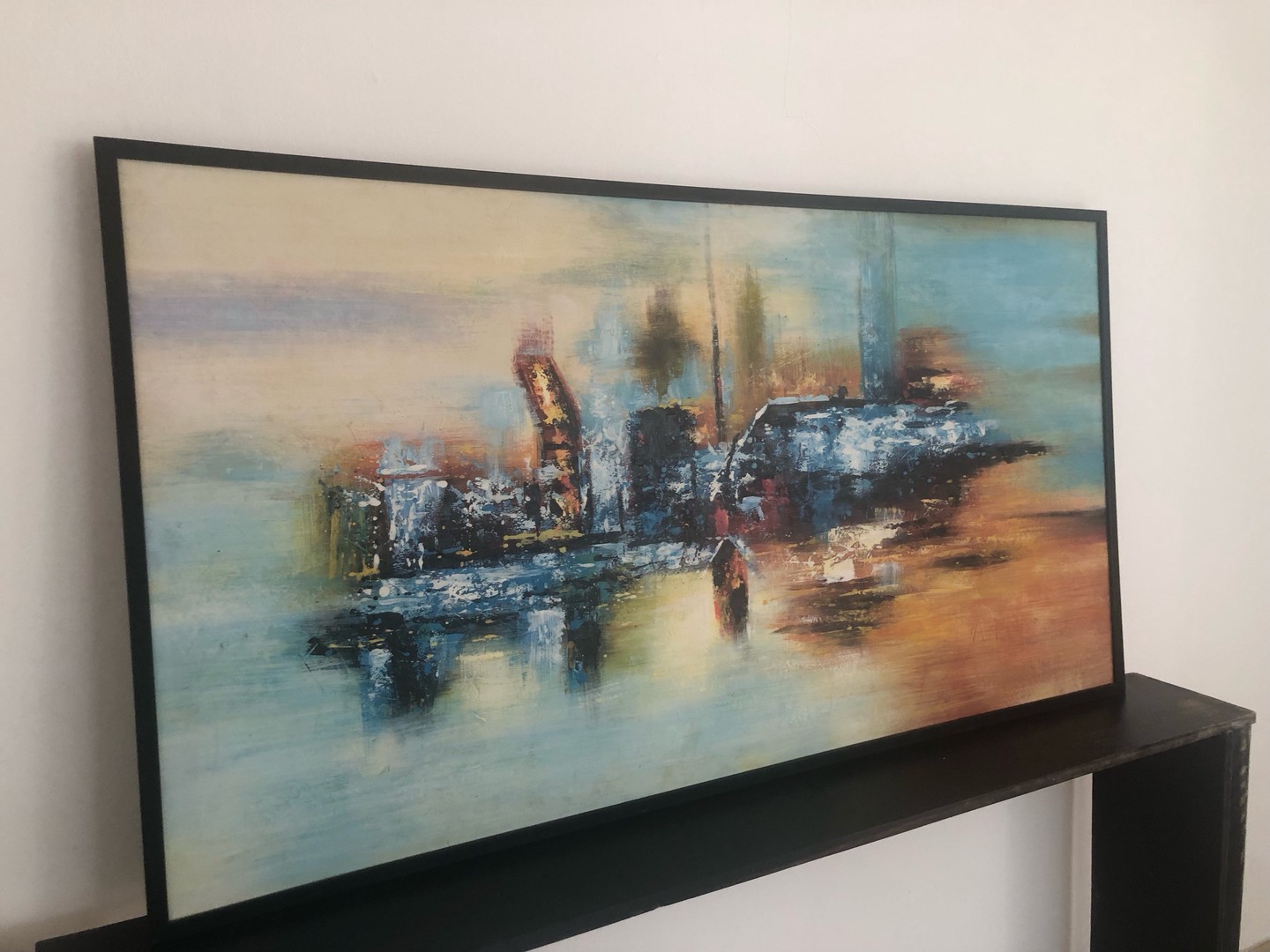 decoración y accesorios - Moderno Cuadro XL pintado al oleo