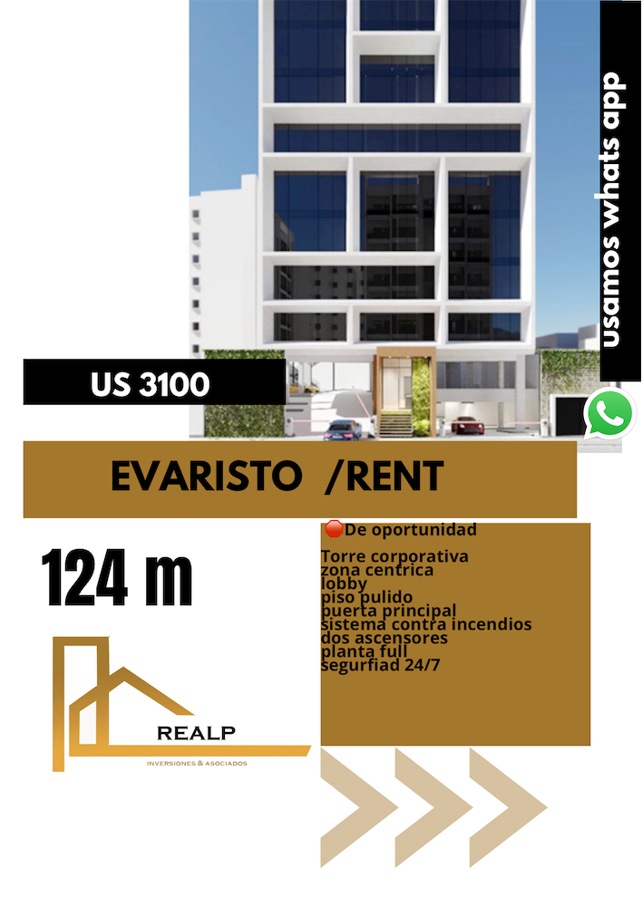 oficinas y locales comerciales - Local corporativo en renta   124 m evaristo morales 
