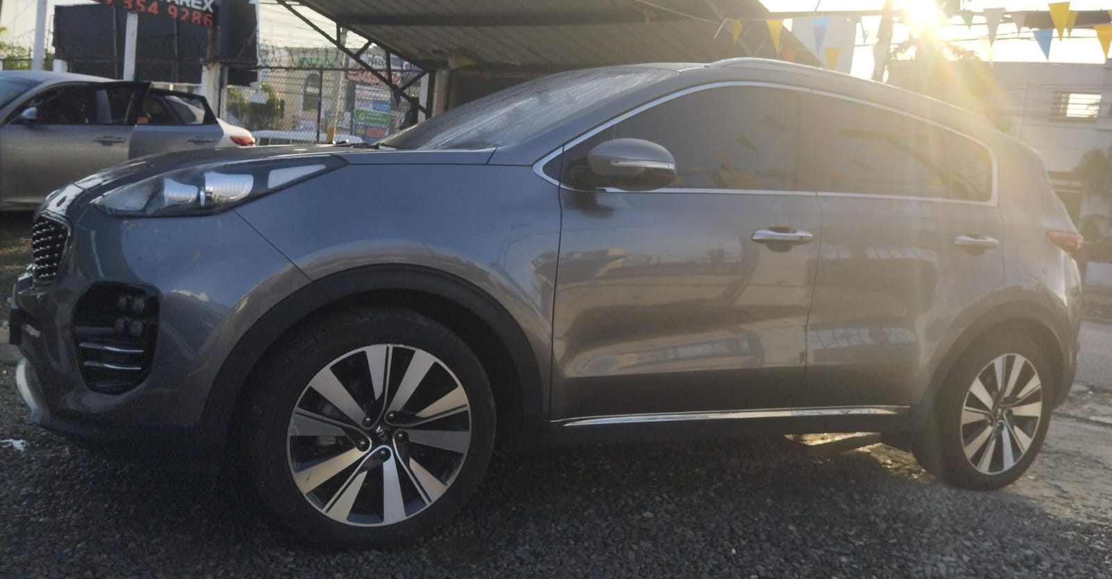 jeepetas y camionetas - KIA SPORTAGE 2018 GRIS 4