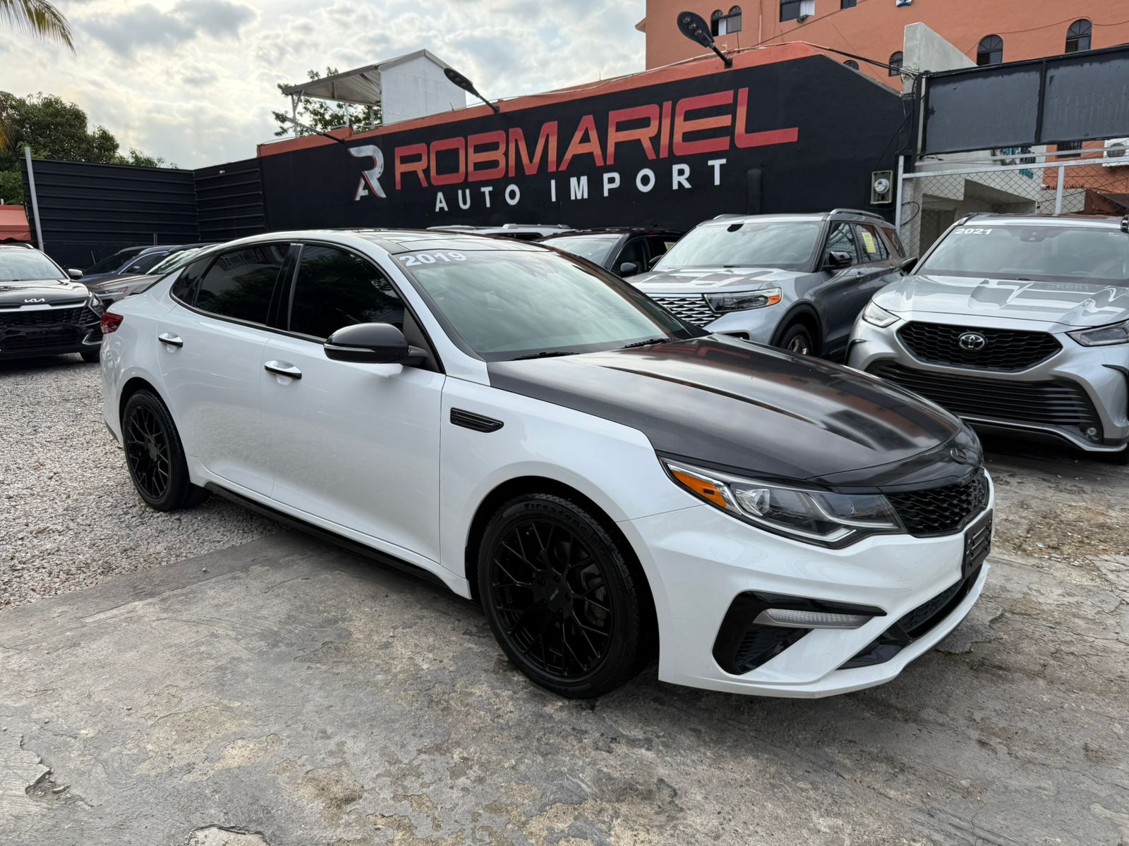 carros - KIA OPTIMA S 2019 BLANCO ¨RECIEN IMPORTADO¨ 1