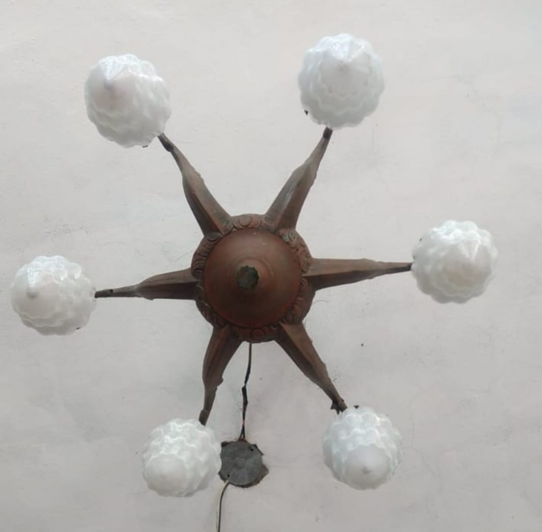 decoración y accesorios - Araña antigua muy antigua  1