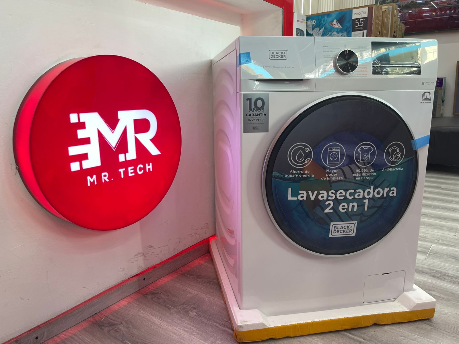 servicios profesionales - Lavasecadora 26lb BLACK AND DECKER