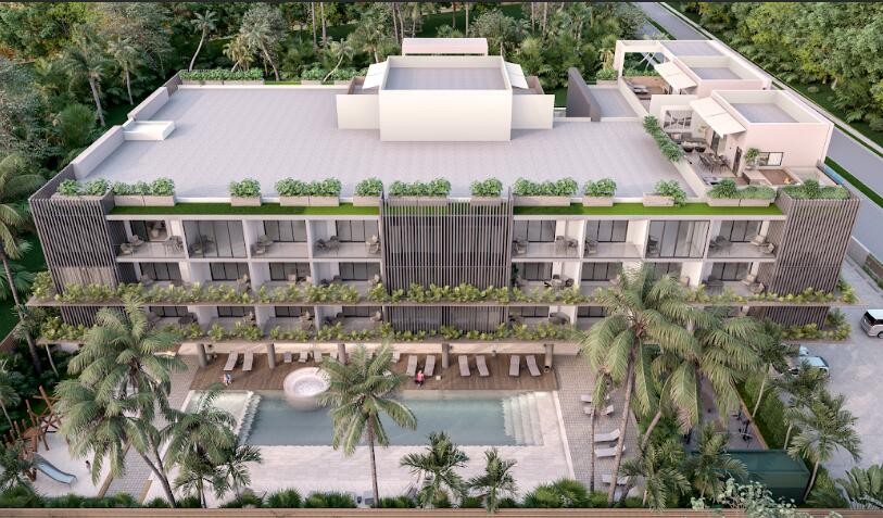 apartamentos - Proyecto en venta Punta Cana #24-385 un dormitorio, 1.5 baños, áreas sociales.
 8