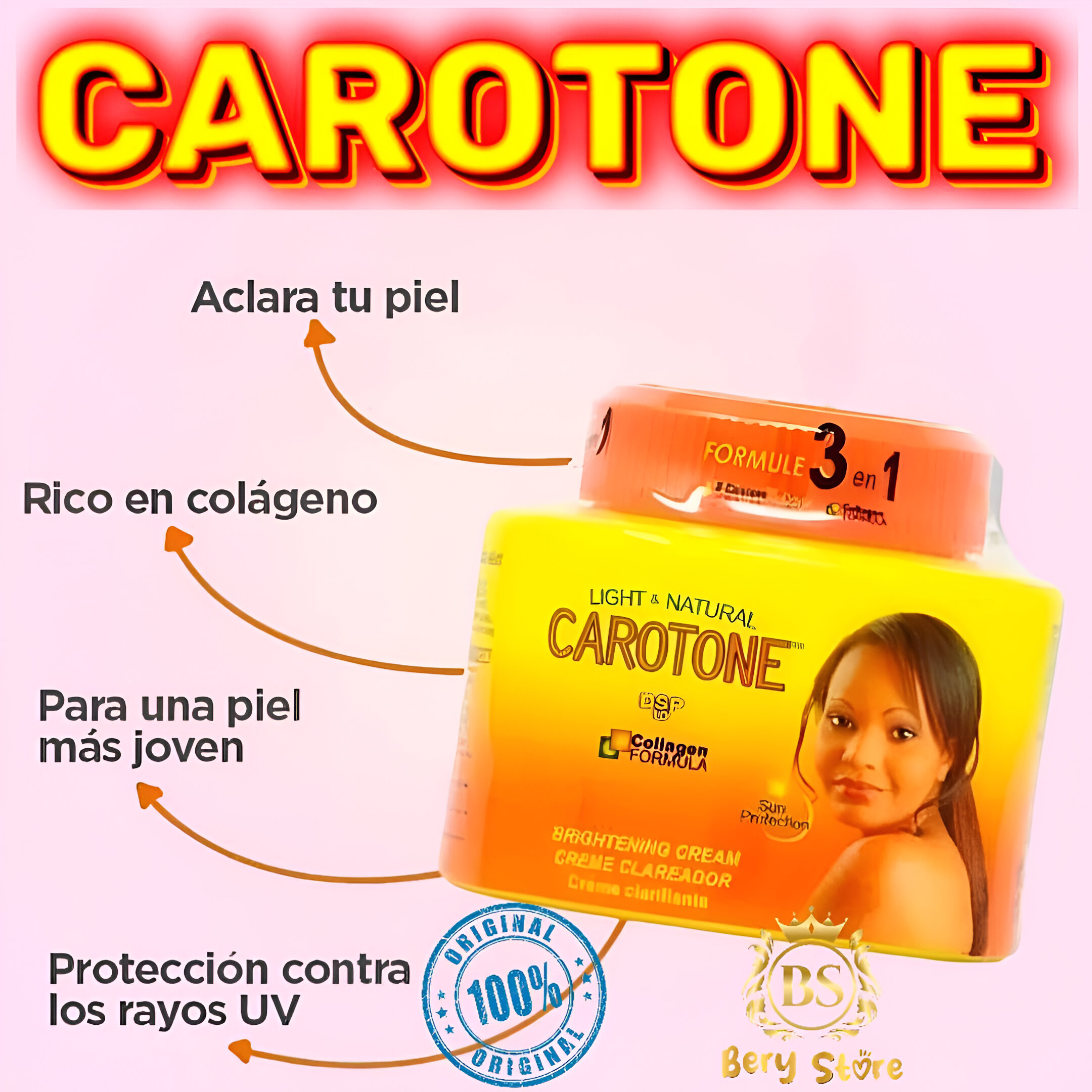 salud y belleza - 🎀 CREMA CAROTONE EN OFERTA | CAROTONE | CREMA BLANQUEADORA | CREMA ACLARADORA | 3