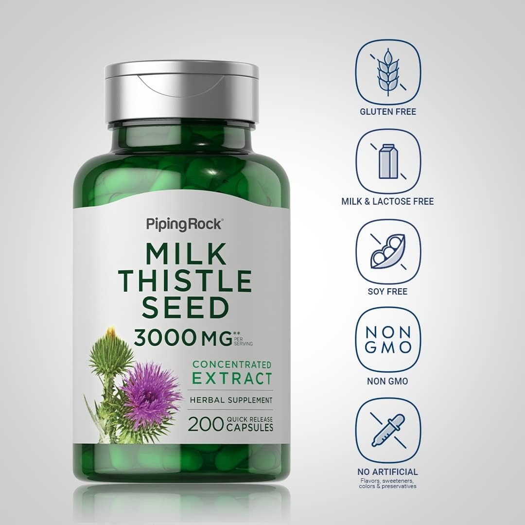 Salud y Equipamiento Médico - Milk Thistle Seed Cardo Mariano 4