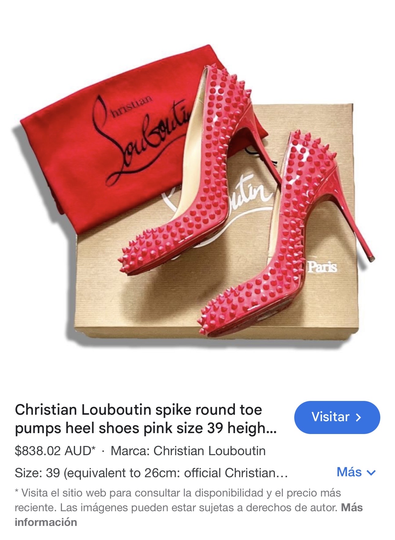 ropa para mujer - Zapatos Christian Louboutin originales  edición limitada 1