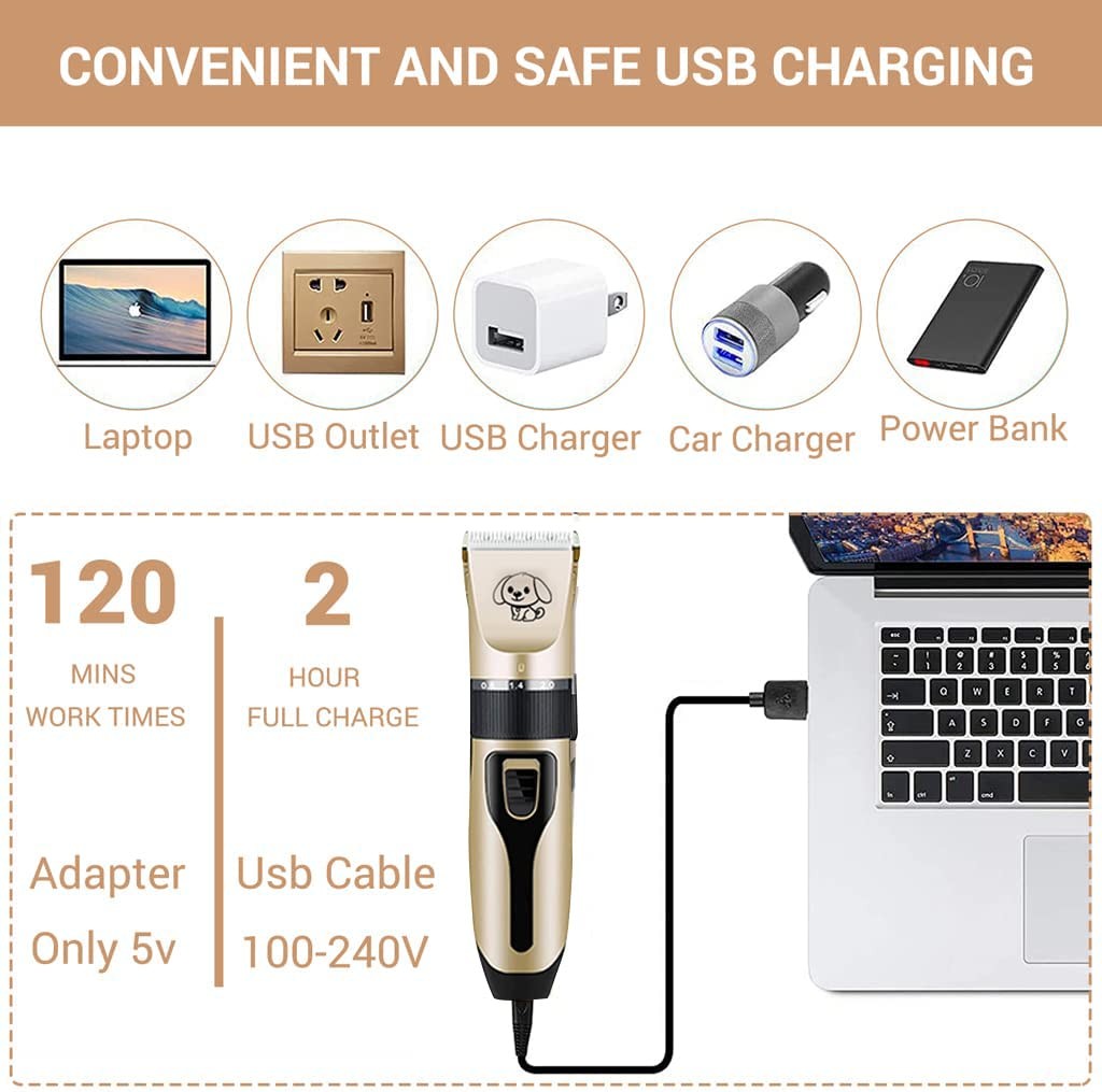 animales y mascotas - Abejon para mascotas perros animales, kit inalámbrico, Grooming. 4