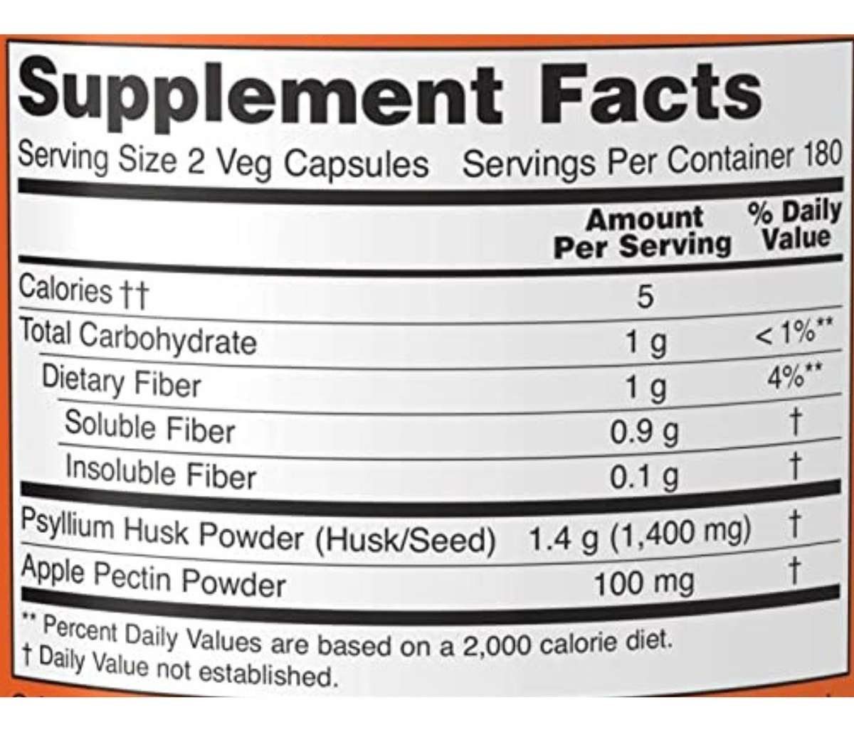 Salud y Equipamiento Médico - Now Psyllium 360 Cápsulas 700mg - U - Unidad A $897 1
