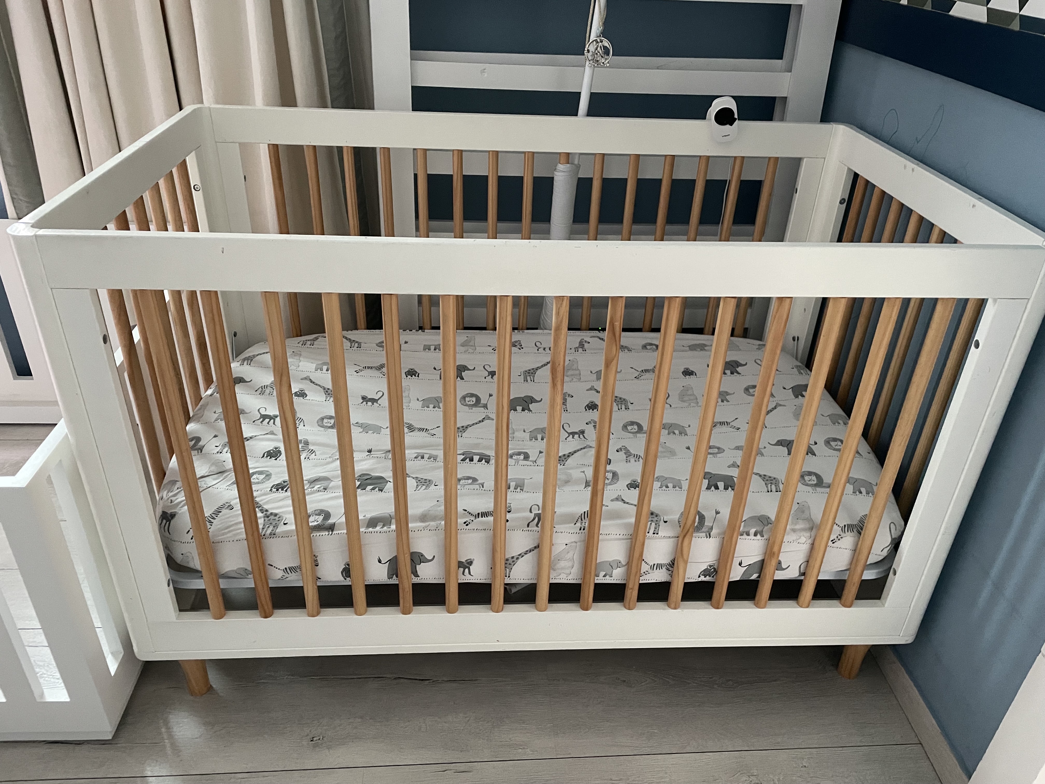 muebles - cuna con colchón  0