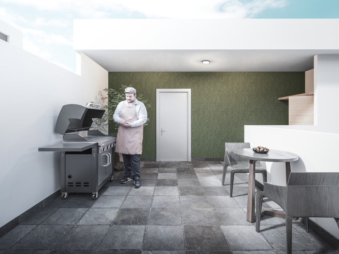 apartamentos - Apartamentos con Bono Vivienda, Ch. de Gaulle con Mella, con plaza comercial  1
