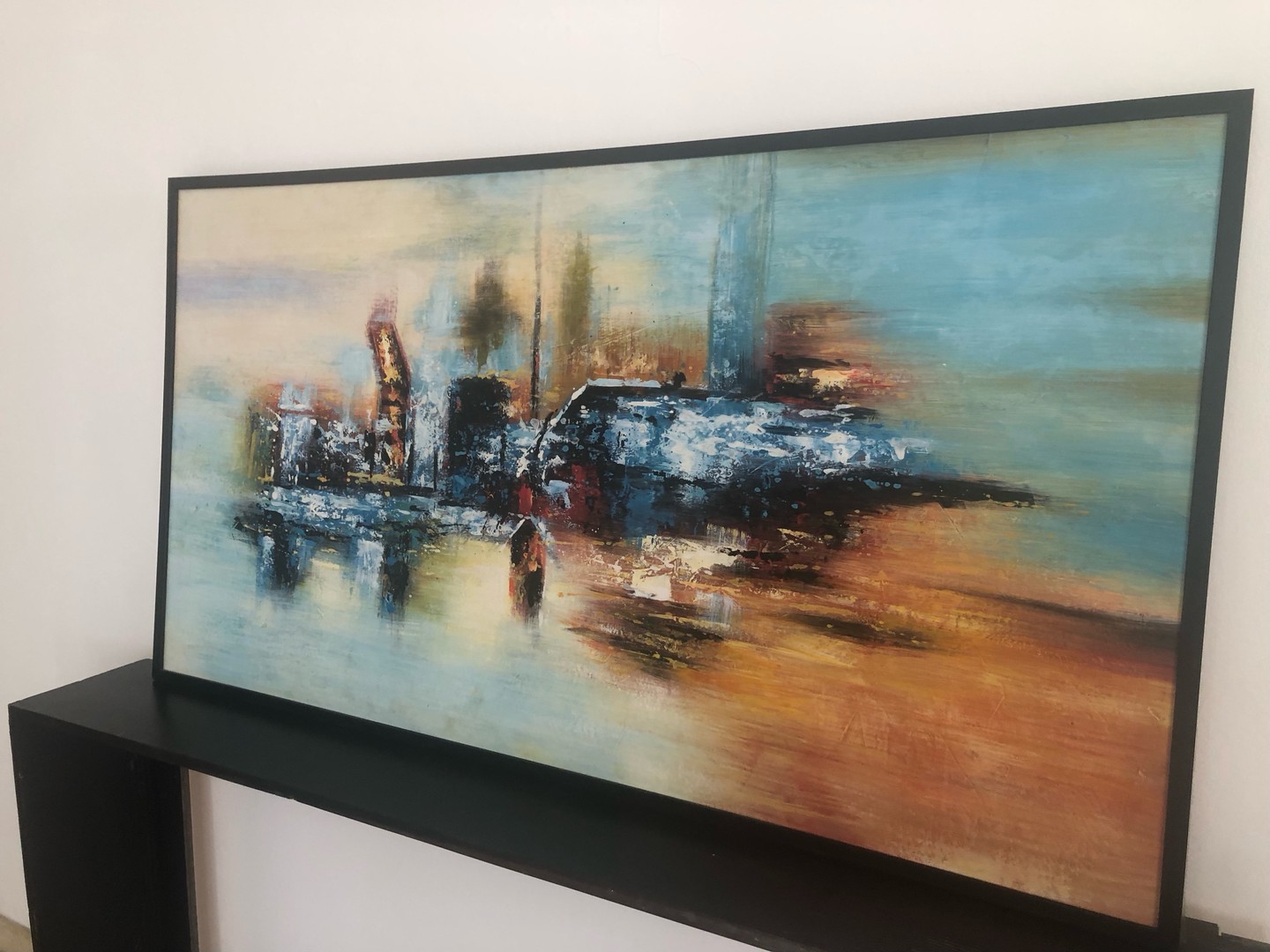 decoración y accesorios - Moderno Cuadro XL pintado al oleo 4