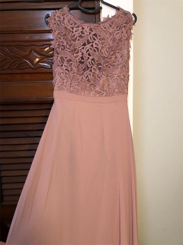 ropa para mujer - Vestido rosado pastel “ligeramente negociable” 3