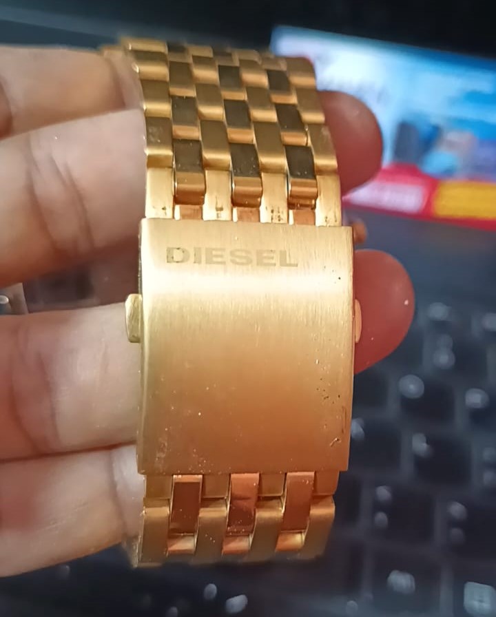 joyas, relojes y accesorios - Reloj Diesel GranDaddy  cuarzo acero inoxidabl 1