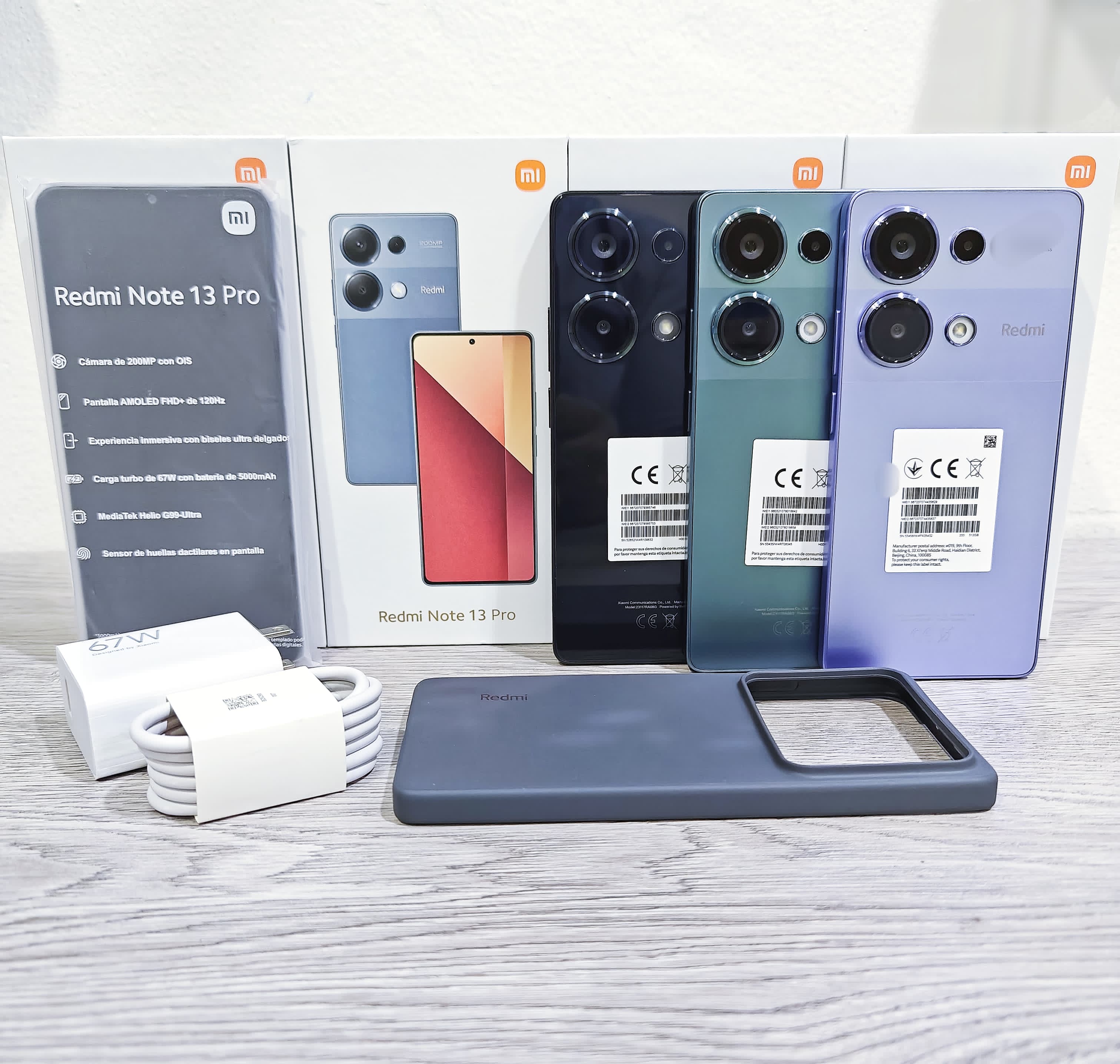 celulares y tabletas - Xiaomi Redmi Note 13 pro 12/512GB 0