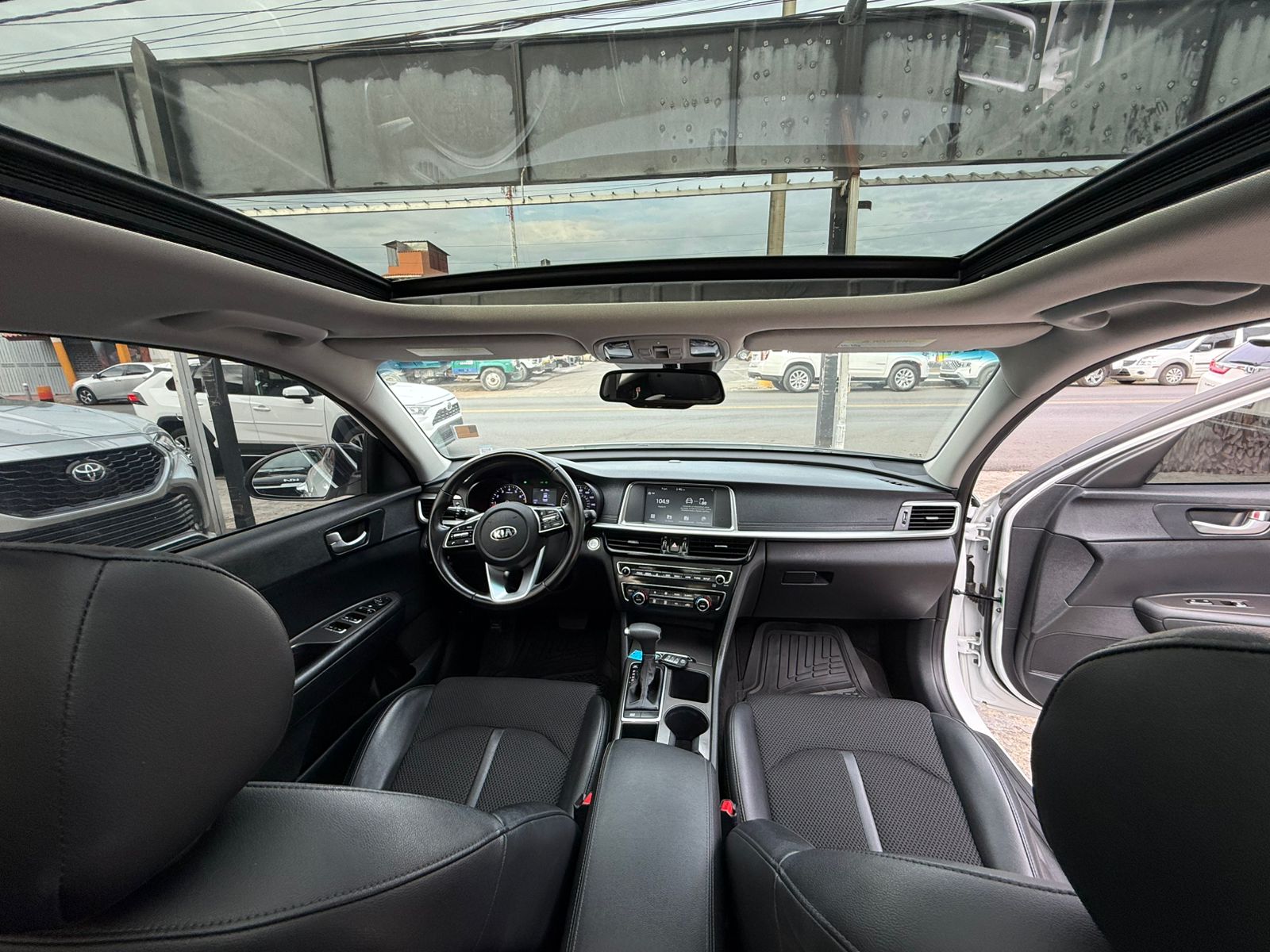 carros - KIA OPTIMA S 2019 BLANCO ¨RECIEN IMPORTADO¨ 5