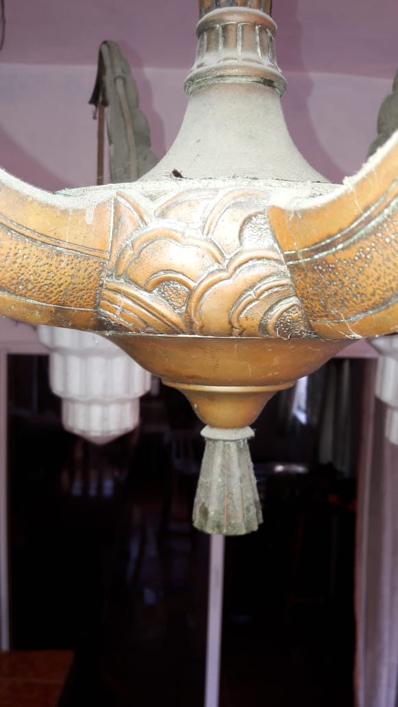 decoración y accesorios - Araña antigua muy antigua  5