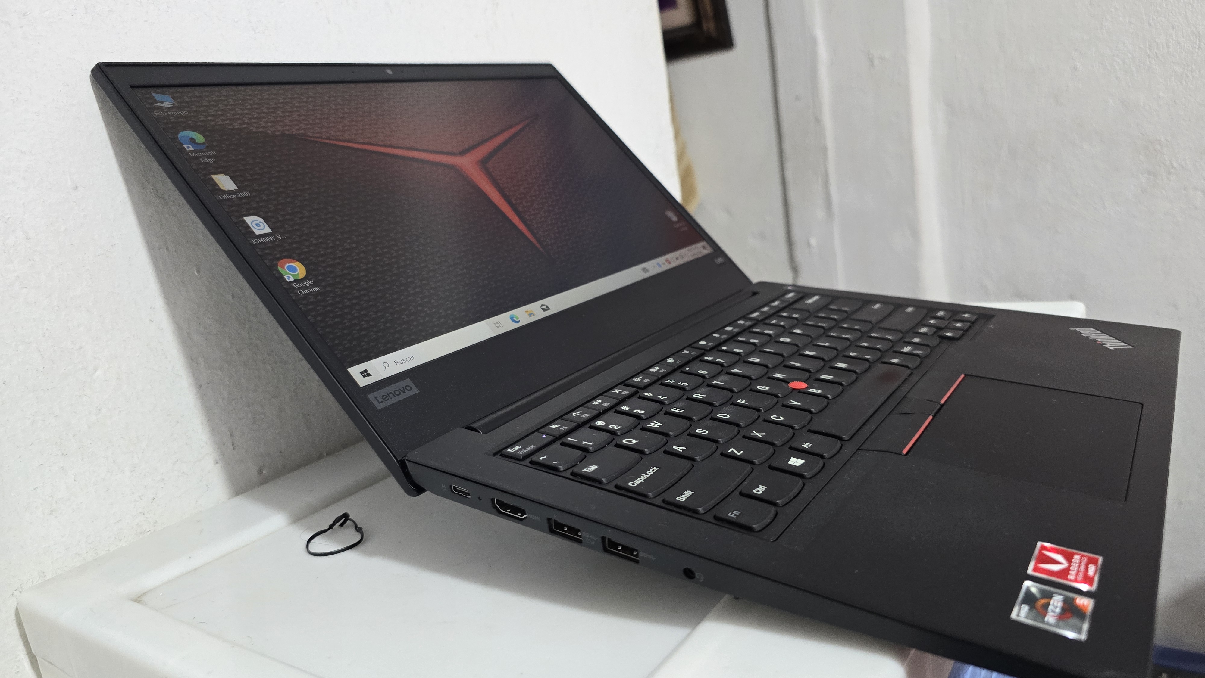 computadoras y laptops - lenovo E495 14 Pulg Ryzen 5 9th Gen Ram 16gb ddr4 Disco 256gb SSD Video Dedicado 0