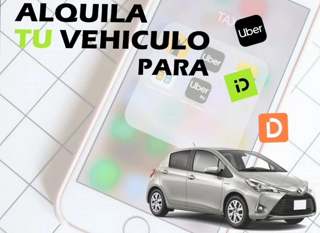 servicios profesionales - Se renta carro para indriver didi y Uber 