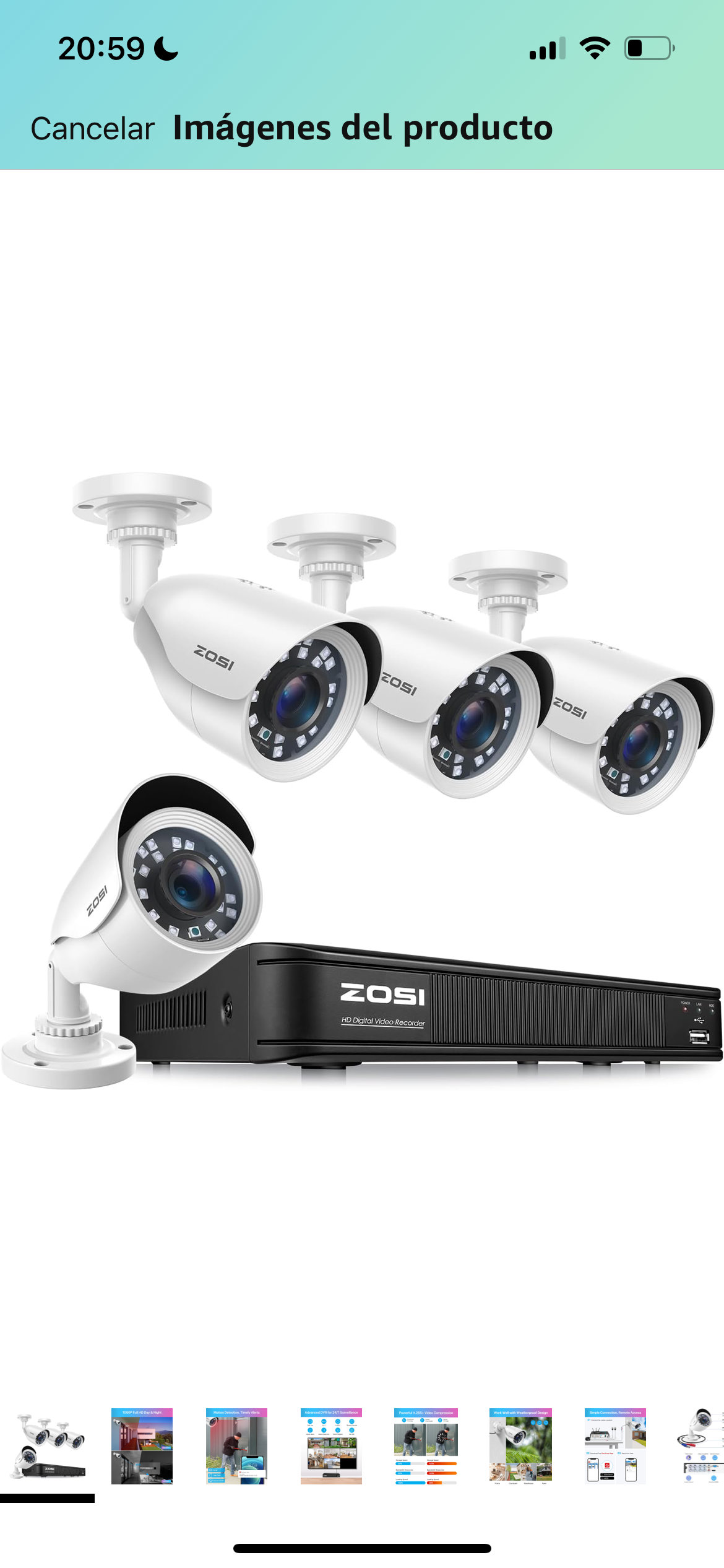 camaras y audio - Cámaras de seguridad ZOSI 0