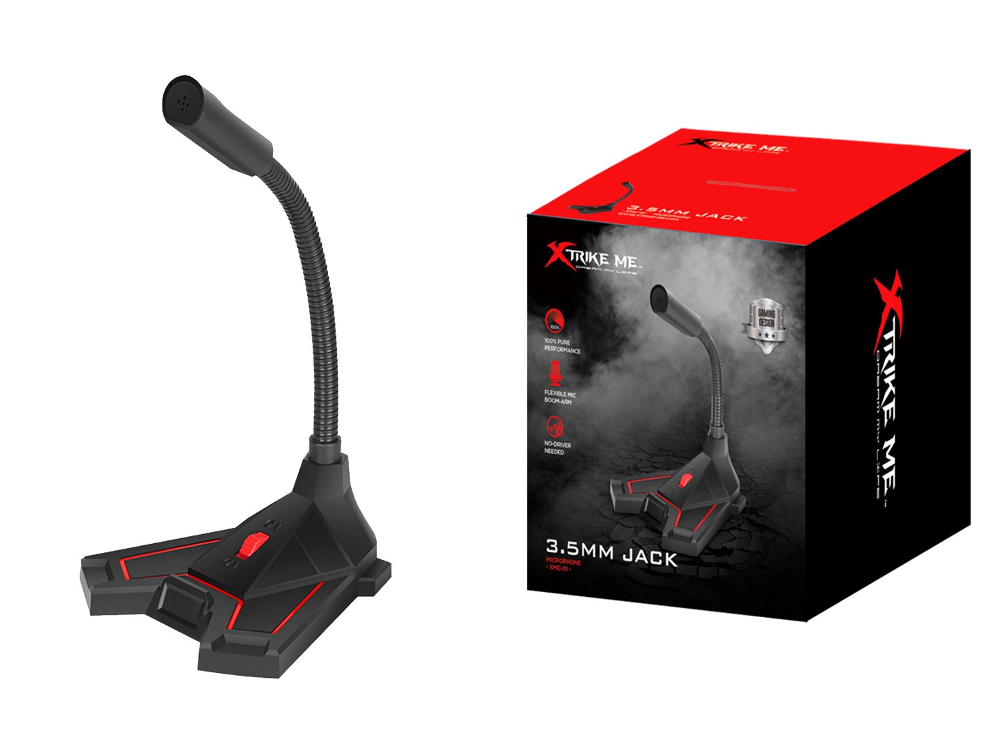 computadoras y laptops - MICROFONO DESKTOP GAMING XTRIKE ME  XMC01 0