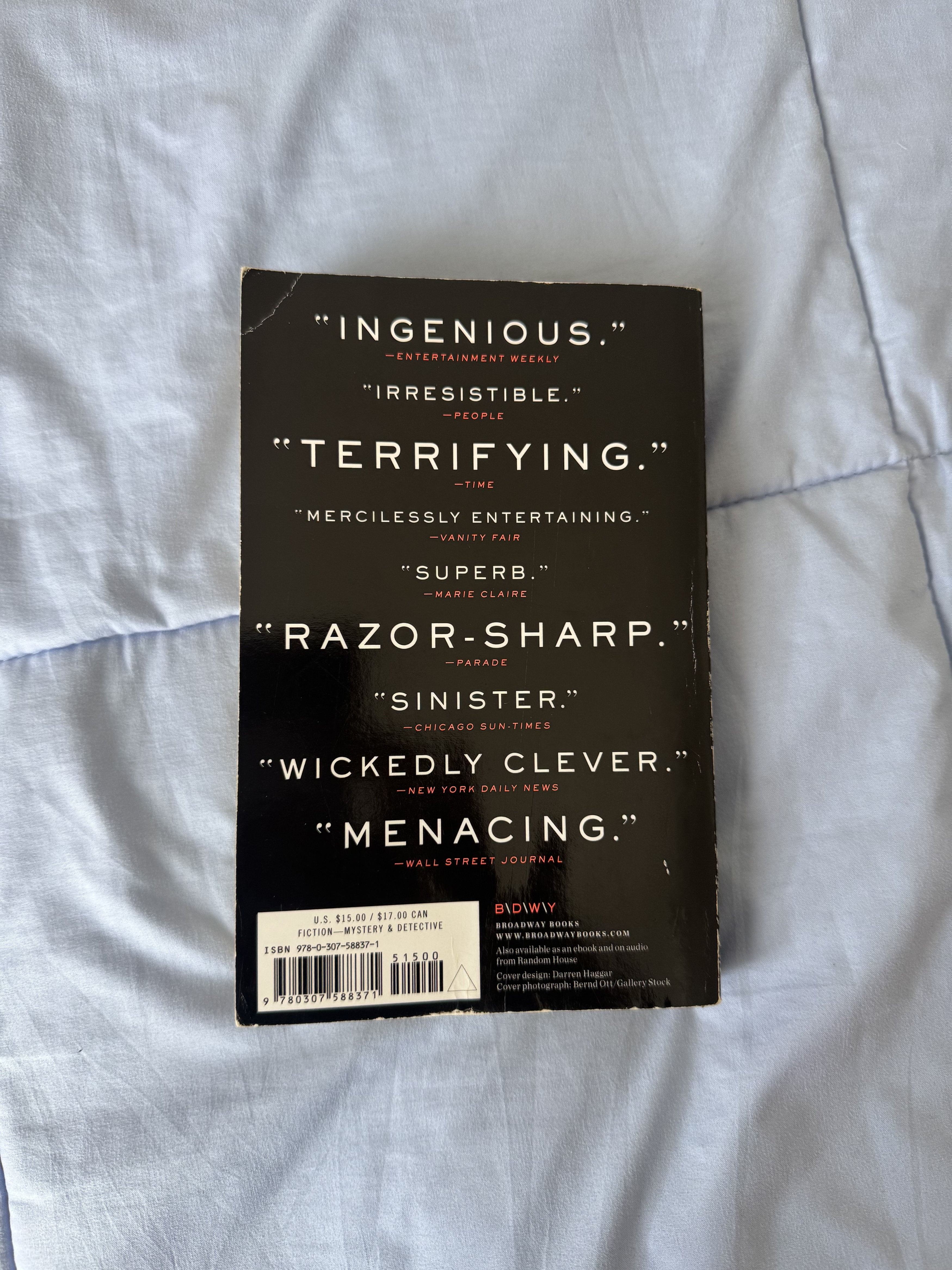 libros y revistas - Gone girl (Perdida) libro en ingles, condición buena 2
