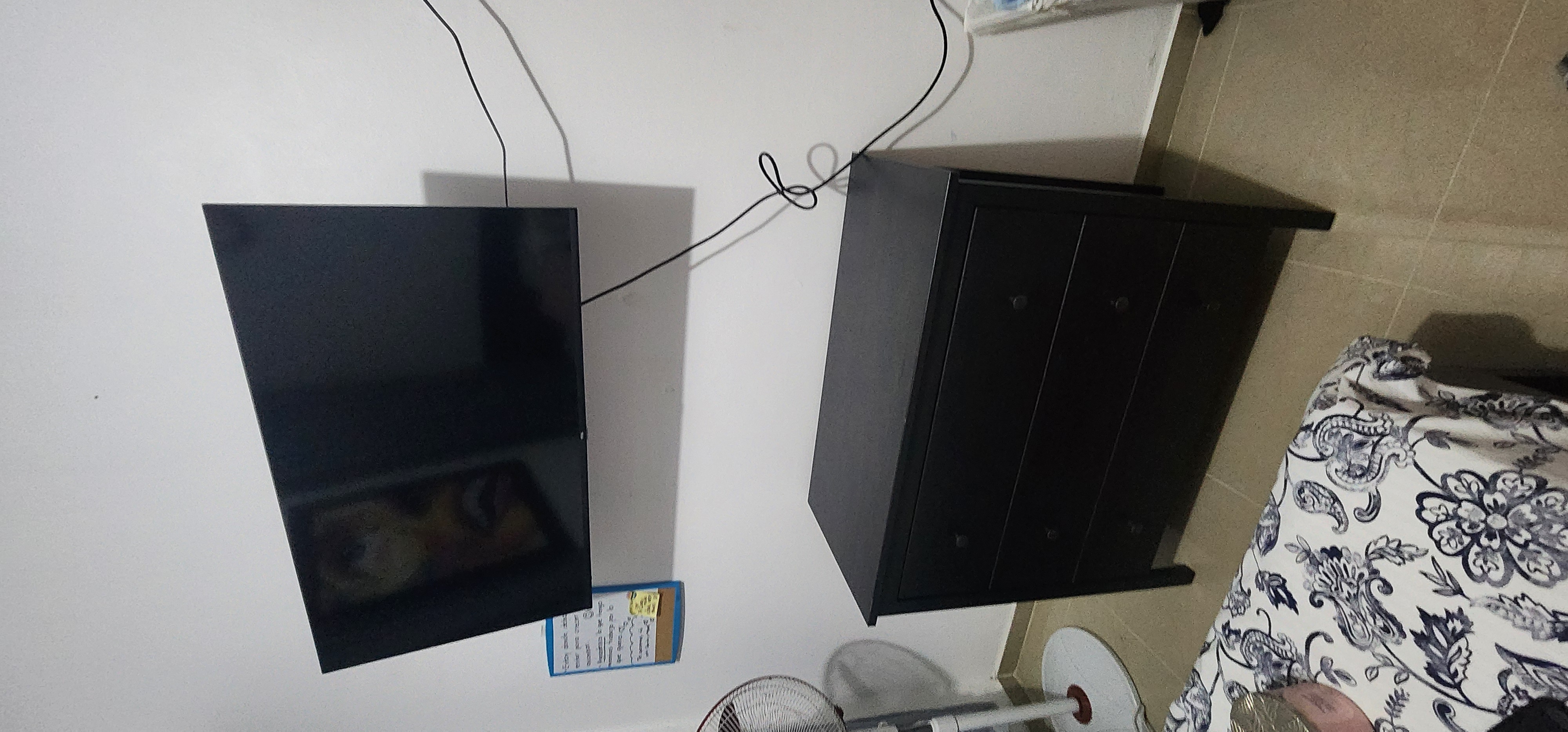 muebles y colchones - Gavetero Ikea 3 Cajones Negro-Marron  3