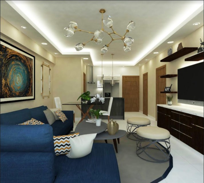 apartamentos - Venta de Apartamento de 1 Hab, Gazcue. 7