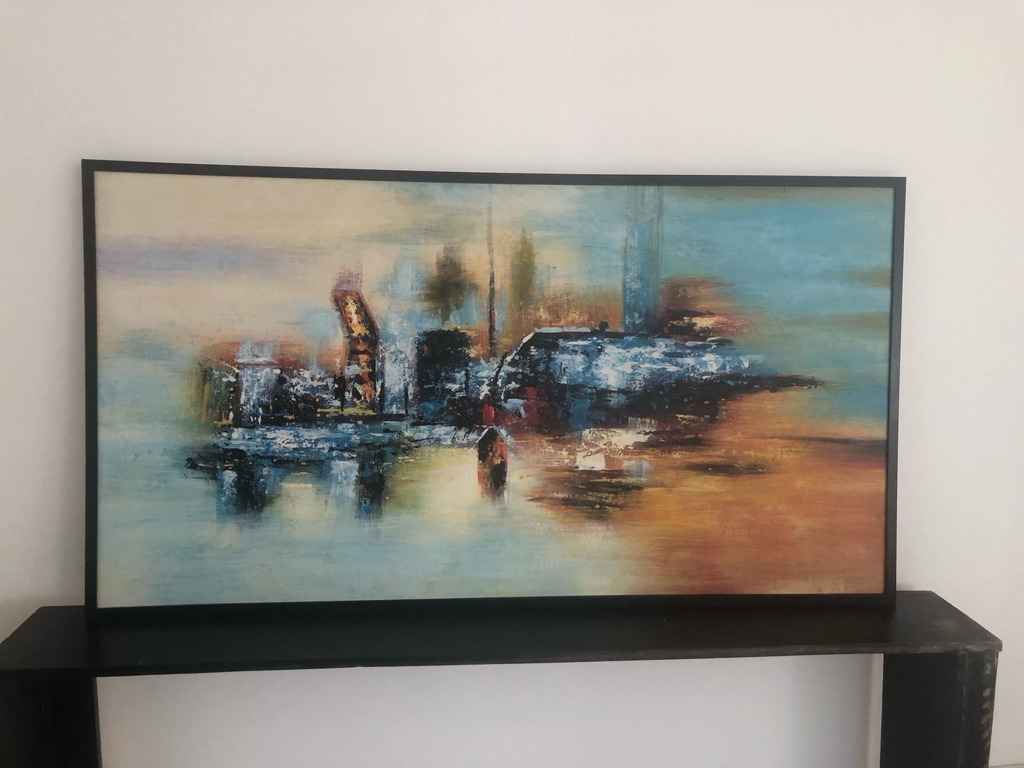 decoración y accesorios - Moderno Cuadro XL pintado al oleo 1