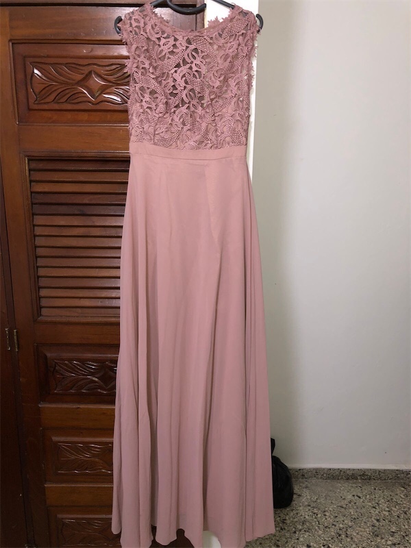 ropa para mujer - Vestido rosado pastel “ligeramente negociable” 0