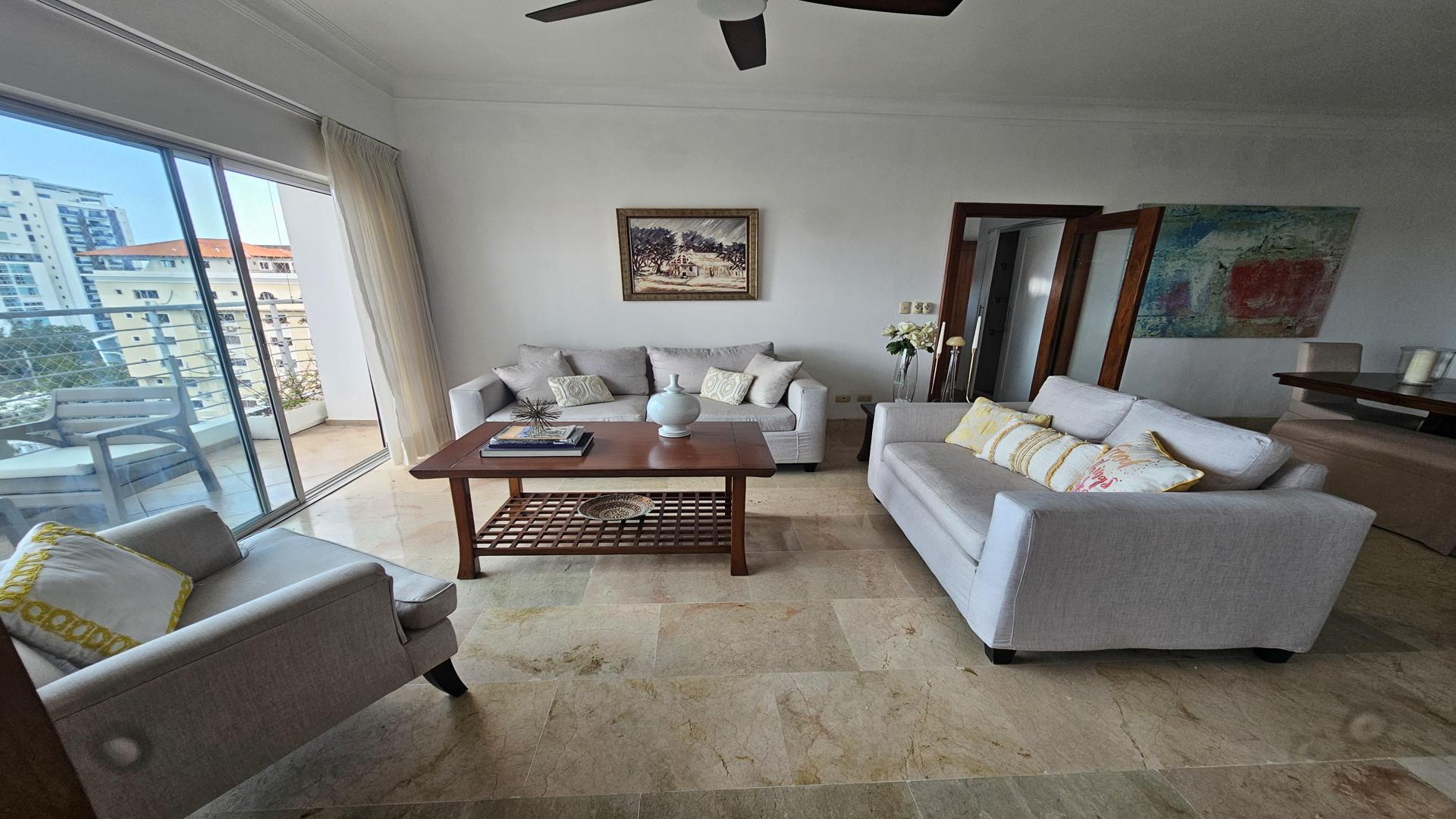 apartamentos - Alquiler de Penthouse amueblado en Bella Vista 3