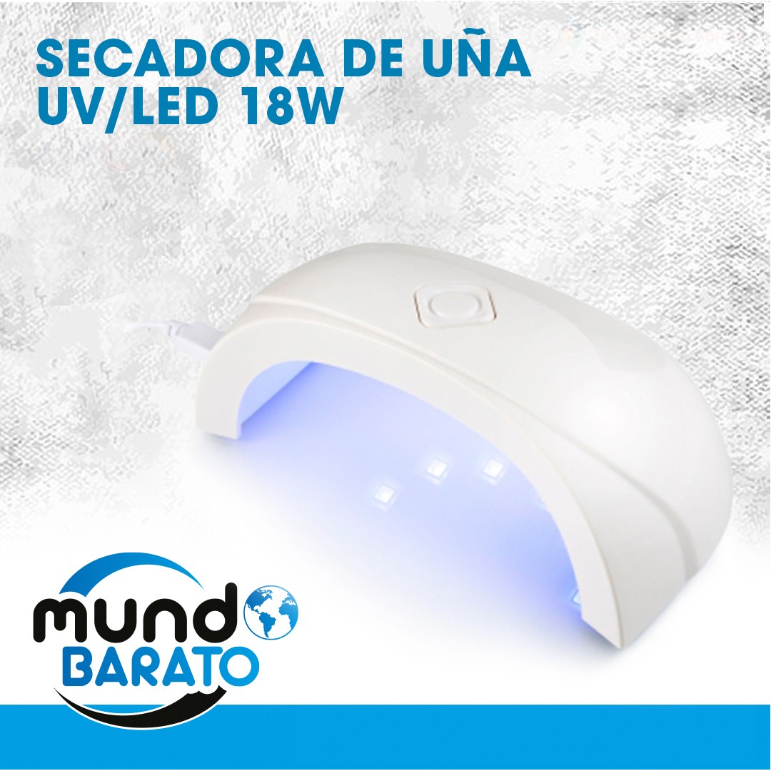 salud y belleza - Maquina de Uñas Lampara Luz Uv Led 6x Secadora De Uñas 18w  1