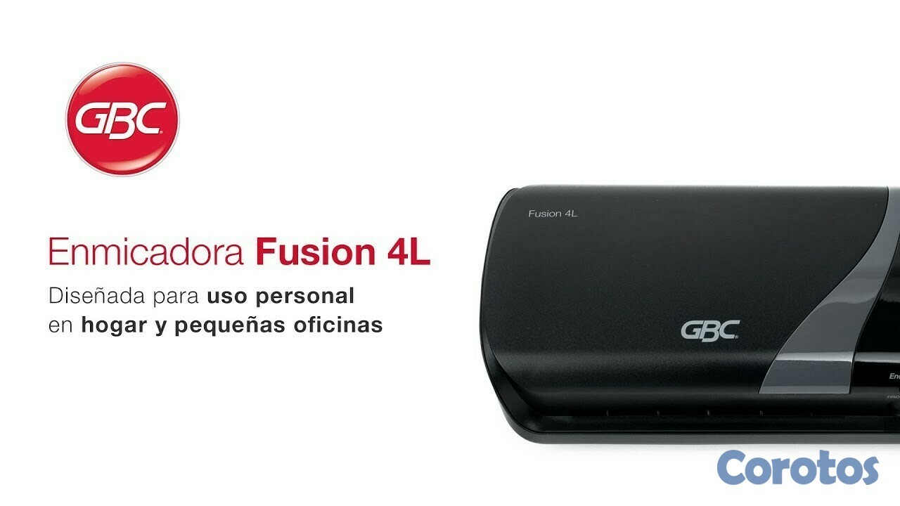 impresoras y scanners - PLASTIFICADORA GBC FUSION 4L P6664 PARA CARNET,LAMINAS 3 y 5  1