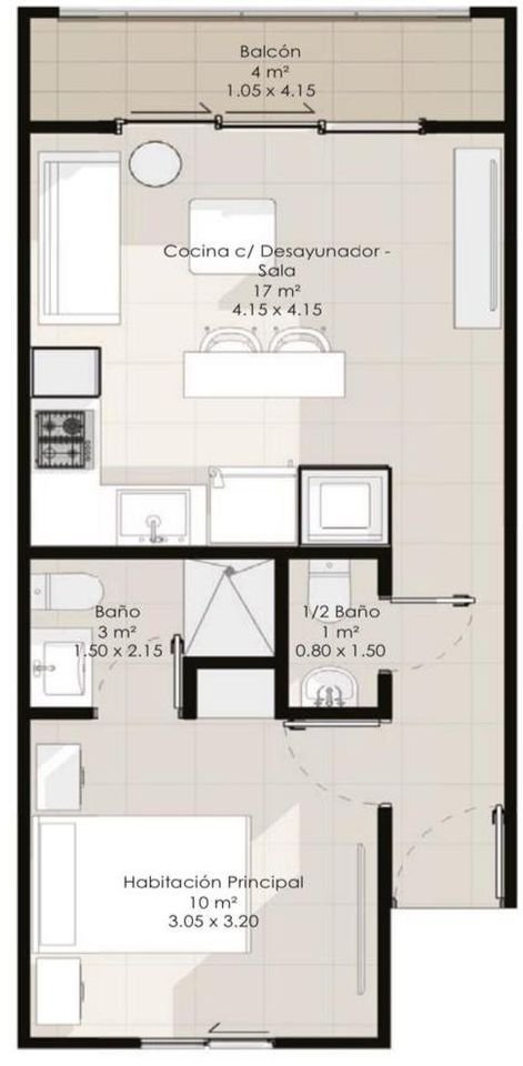apartamentos - Apto proximo a entregar Panorama Garden Vista Cana 1