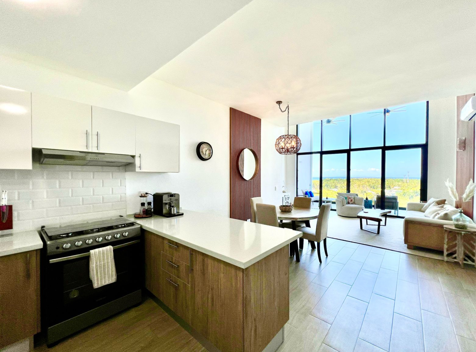 casas vacacionales y villas - Apartamento tipo Loft con Vista al mar 2