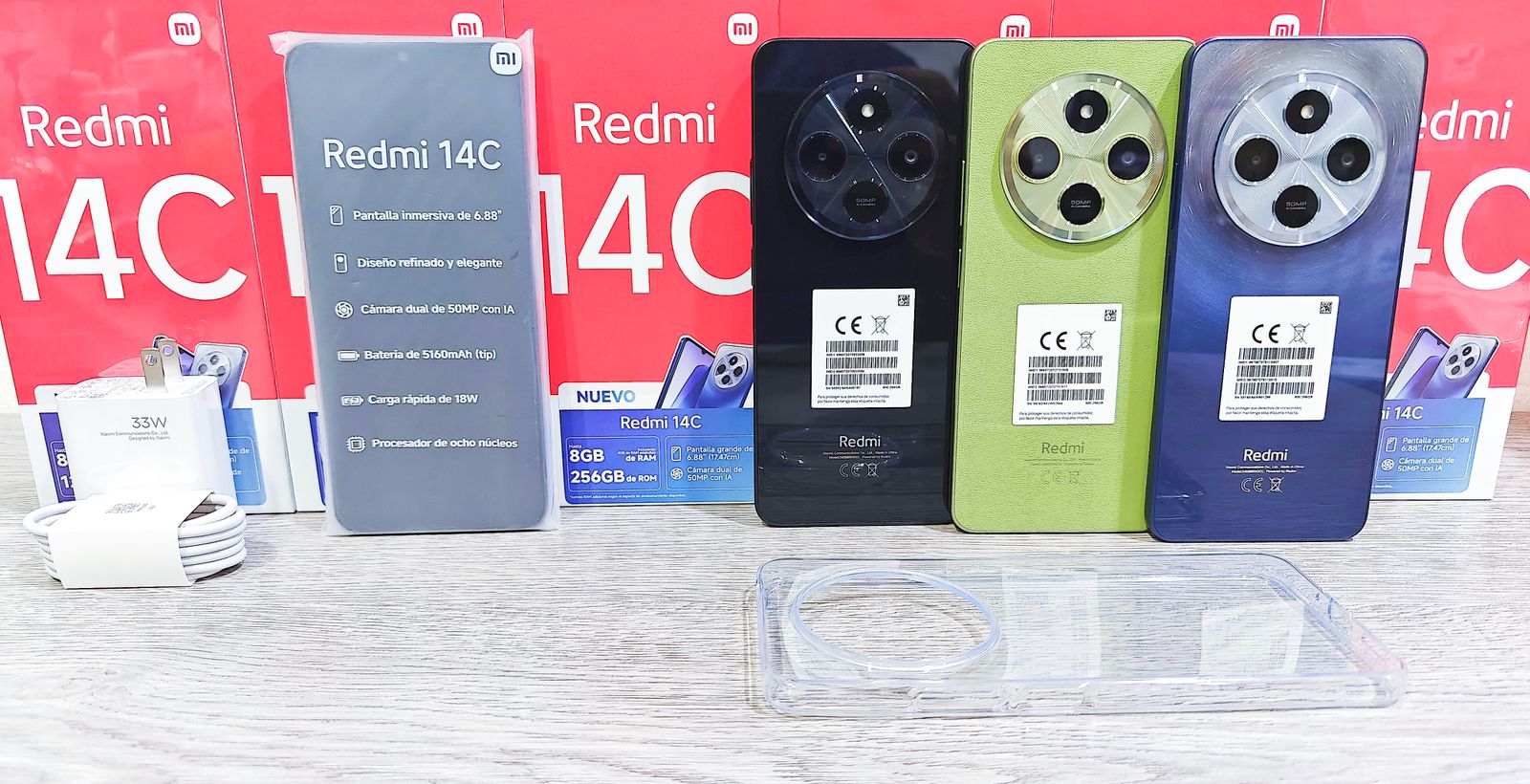 celulares y tabletas - XIAOMI REDMI 14C 128GB