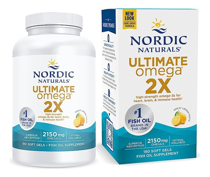 Salud y Equipamiento Médico - Omega 3 180caps Nordic Naturals 0