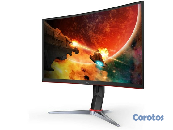 computadoras y laptops - MONITOR AOC 32 pulgadas  GAMING CURVO 1500R VA, FHD 1920X1080, 165 HZ LED,, HDMI 2