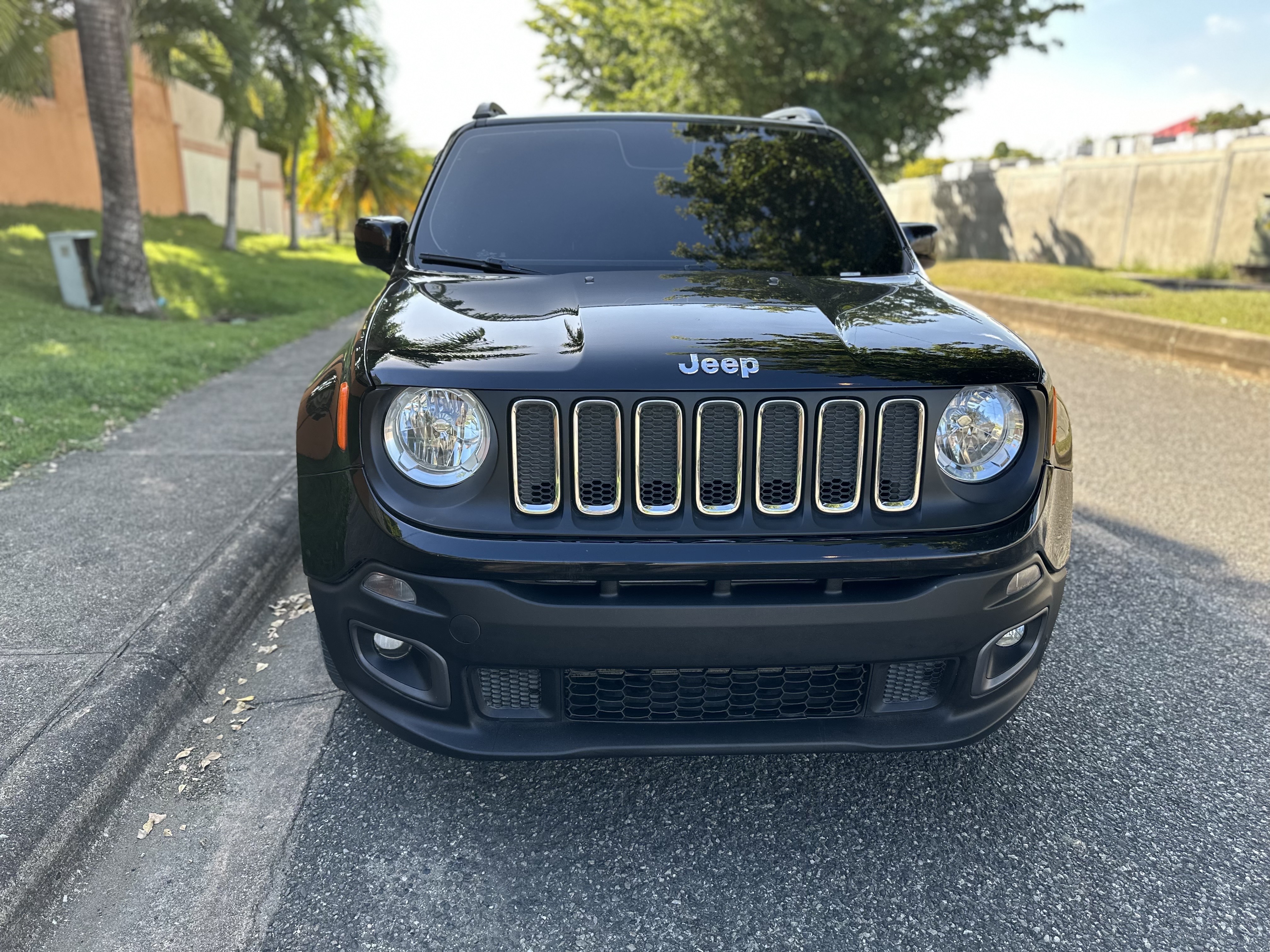 jeepetas y camionetas - Jeep Renegade 2017 COMO NUEVA 0