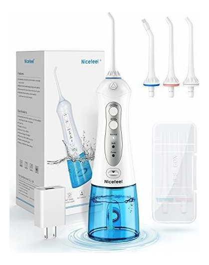 Salud y Equipamiento Médico - Limpiador De Dientes Con Hilo De Agua Inalambrico, Nicefeel