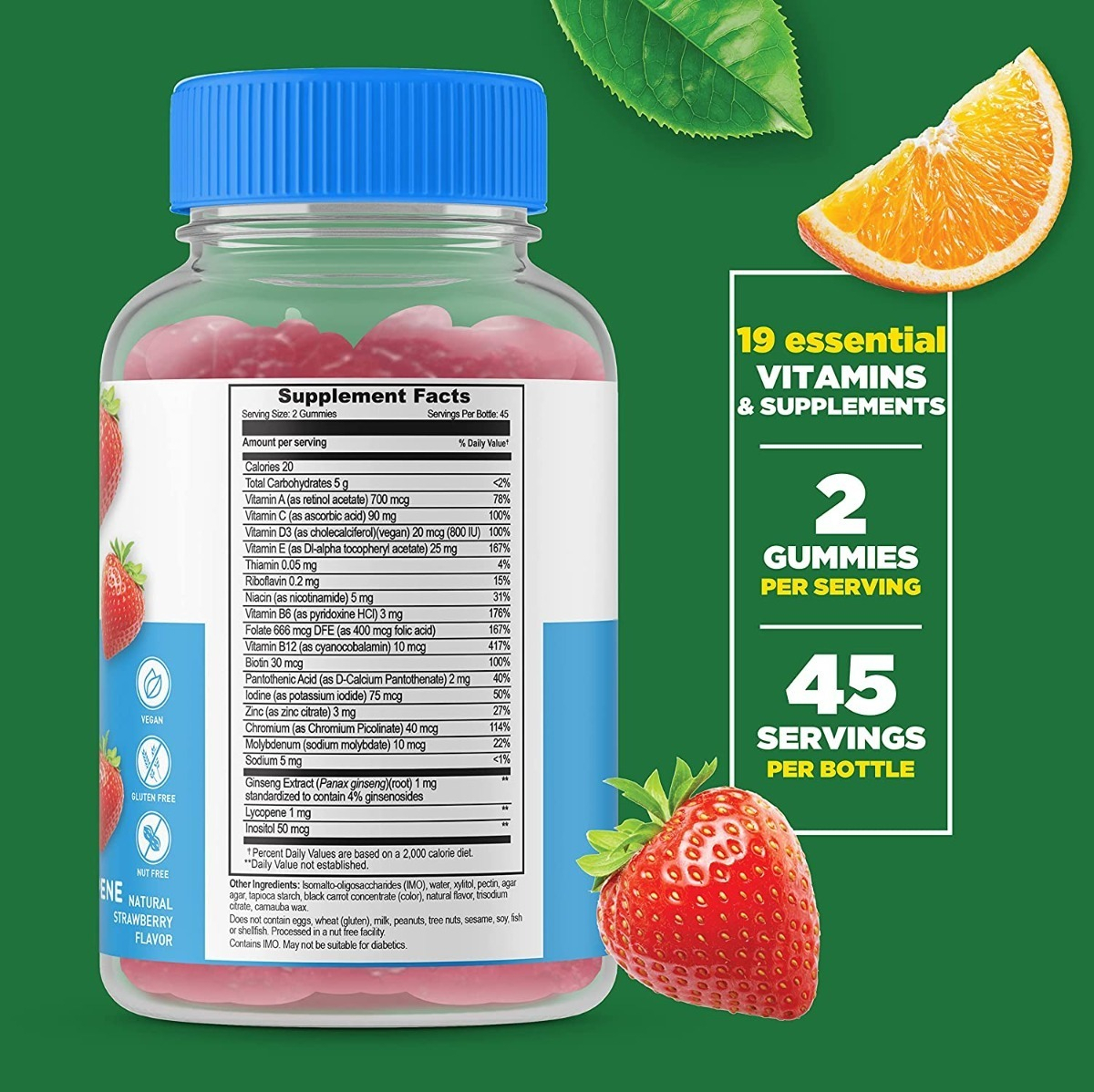 Salud y Equipamiento Médico - Multivitaminico Lifeable 90 Gum - - Unidad A $2891 1