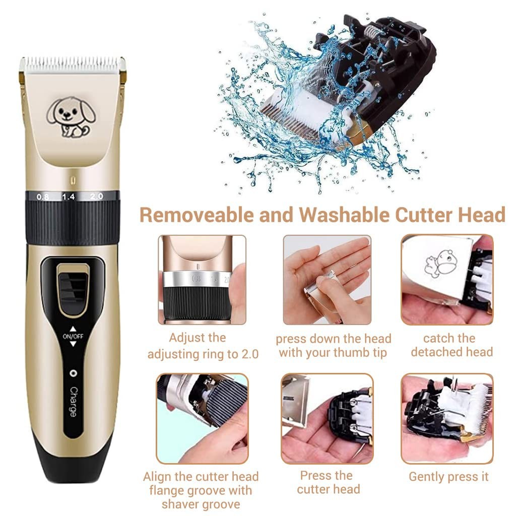 animales y mascotas - Abejon para mascotas perros animales, kit inalámbrico, Grooming. 5