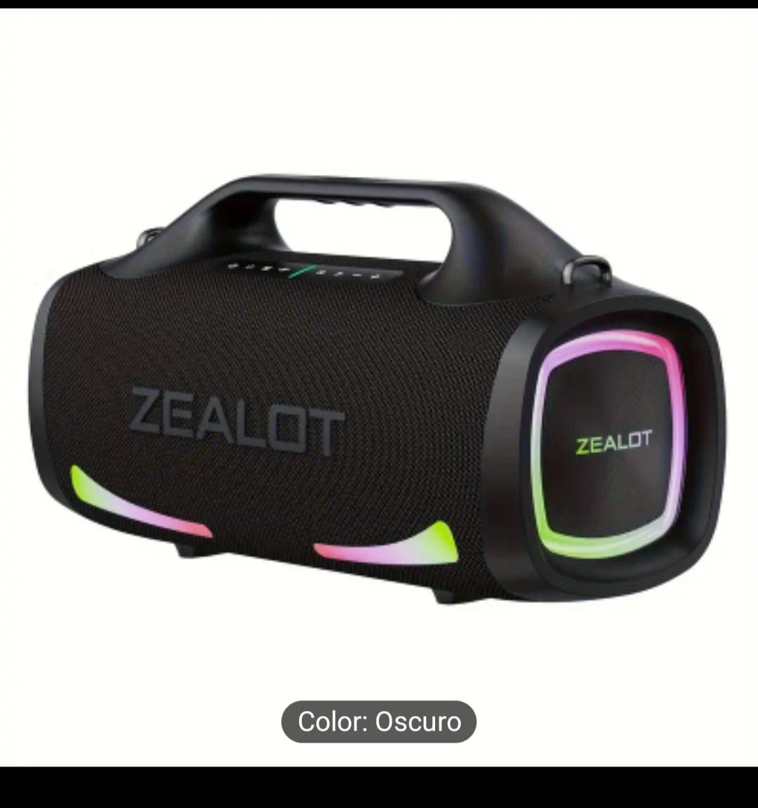 camaras y audio - bocina zealot s79 100wtts 3