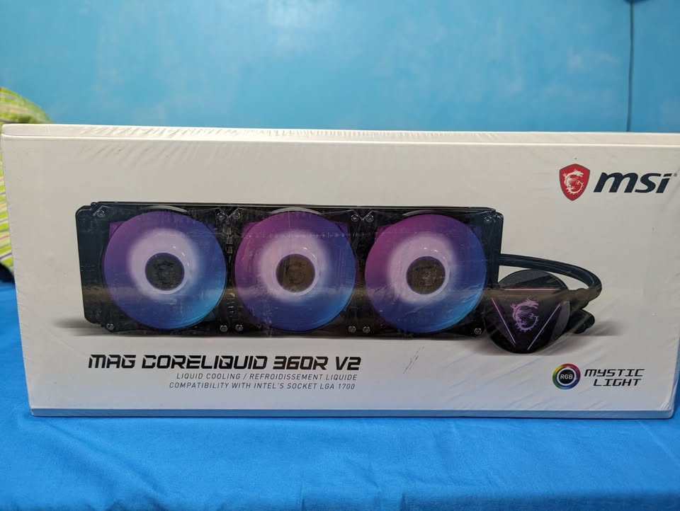 computadoras y laptops - Disipador PC MSI MAG CoreLiquid 360R V2 AIO 1