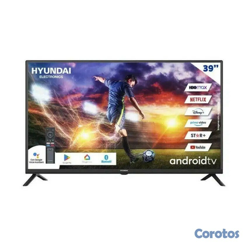 tv - Televisor smart de 39 pulgadas Hyundai Full HD Android 1