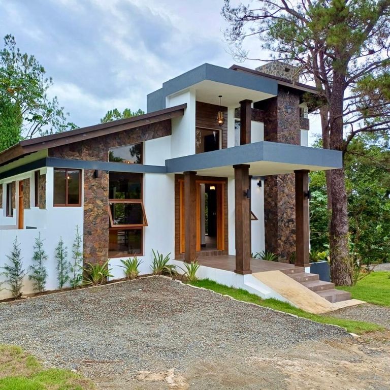 casas vacacionales y villas - Villa rustica y moderna en venta en Jarabacoa 0